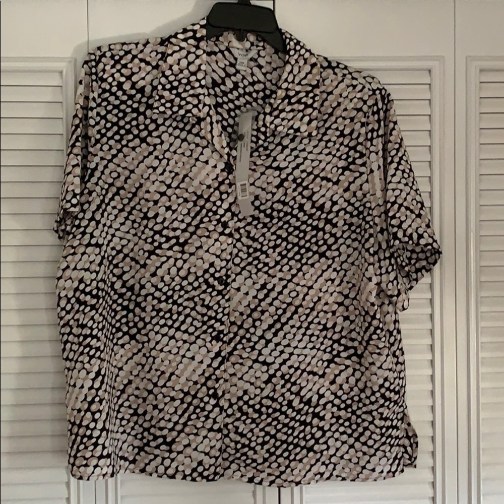 Voir 20W blouse new with tags